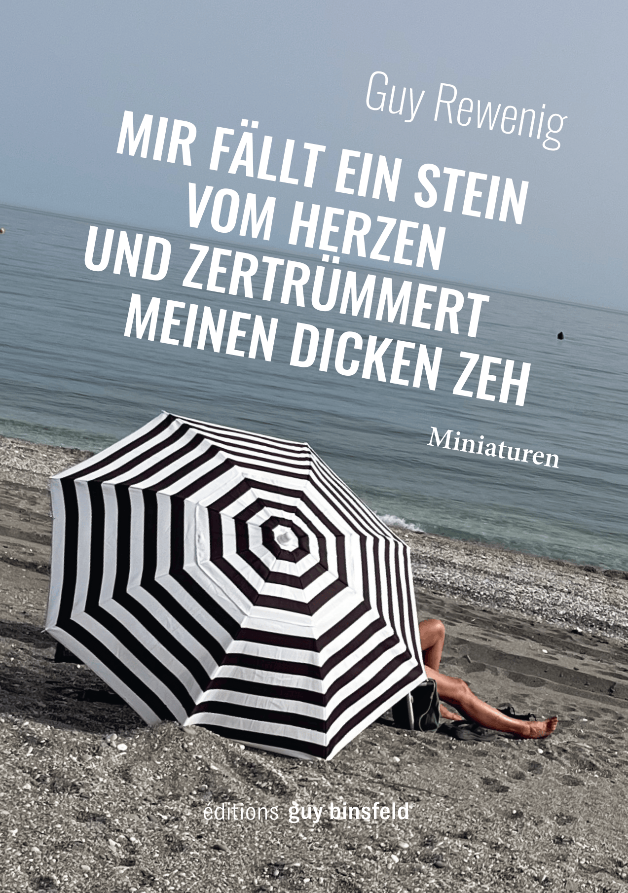 Mir fällt ein Stein vom Herzen und zertrümmert meinen dicken Zeh