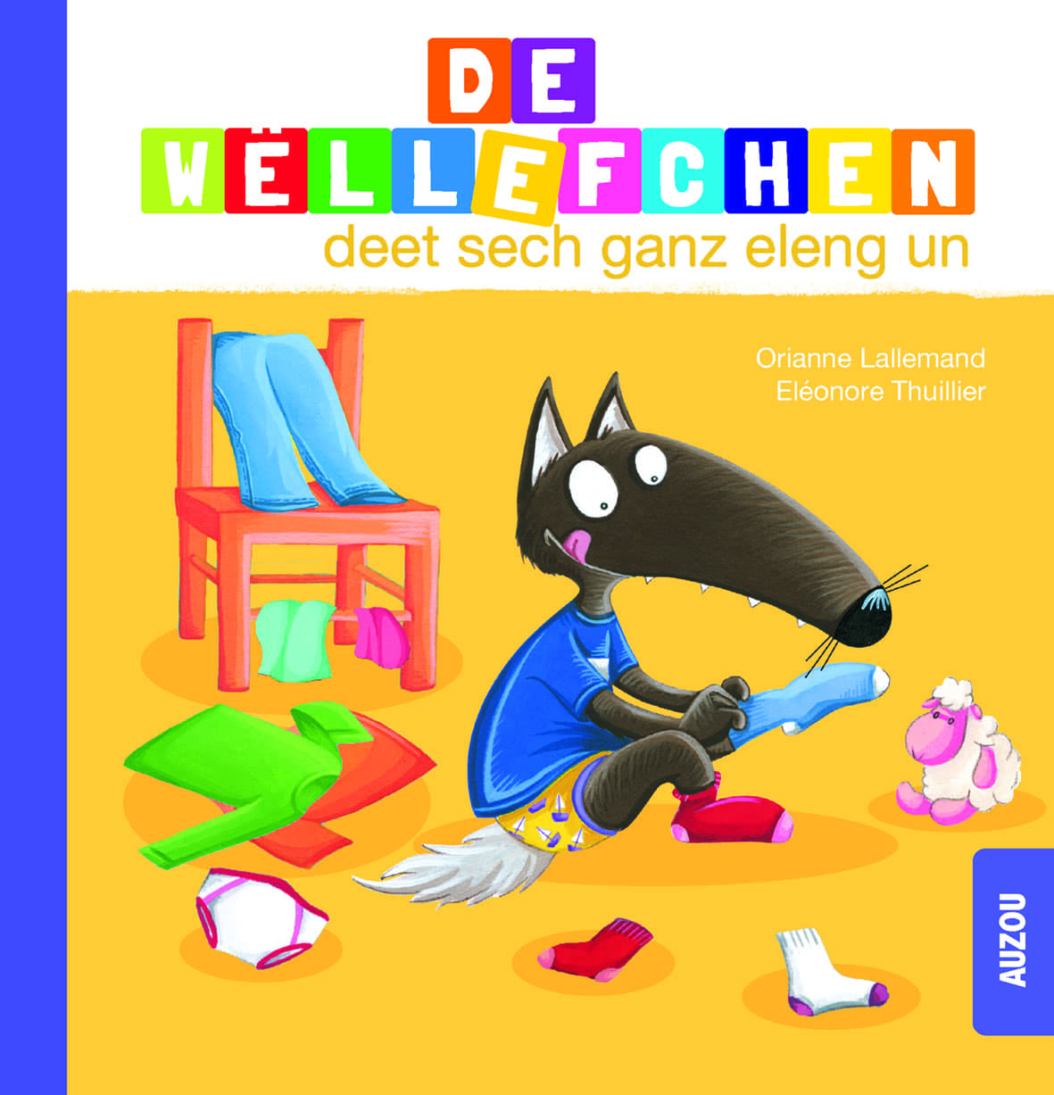 De Wëllefchen deet sech ganz eleng un - oplo