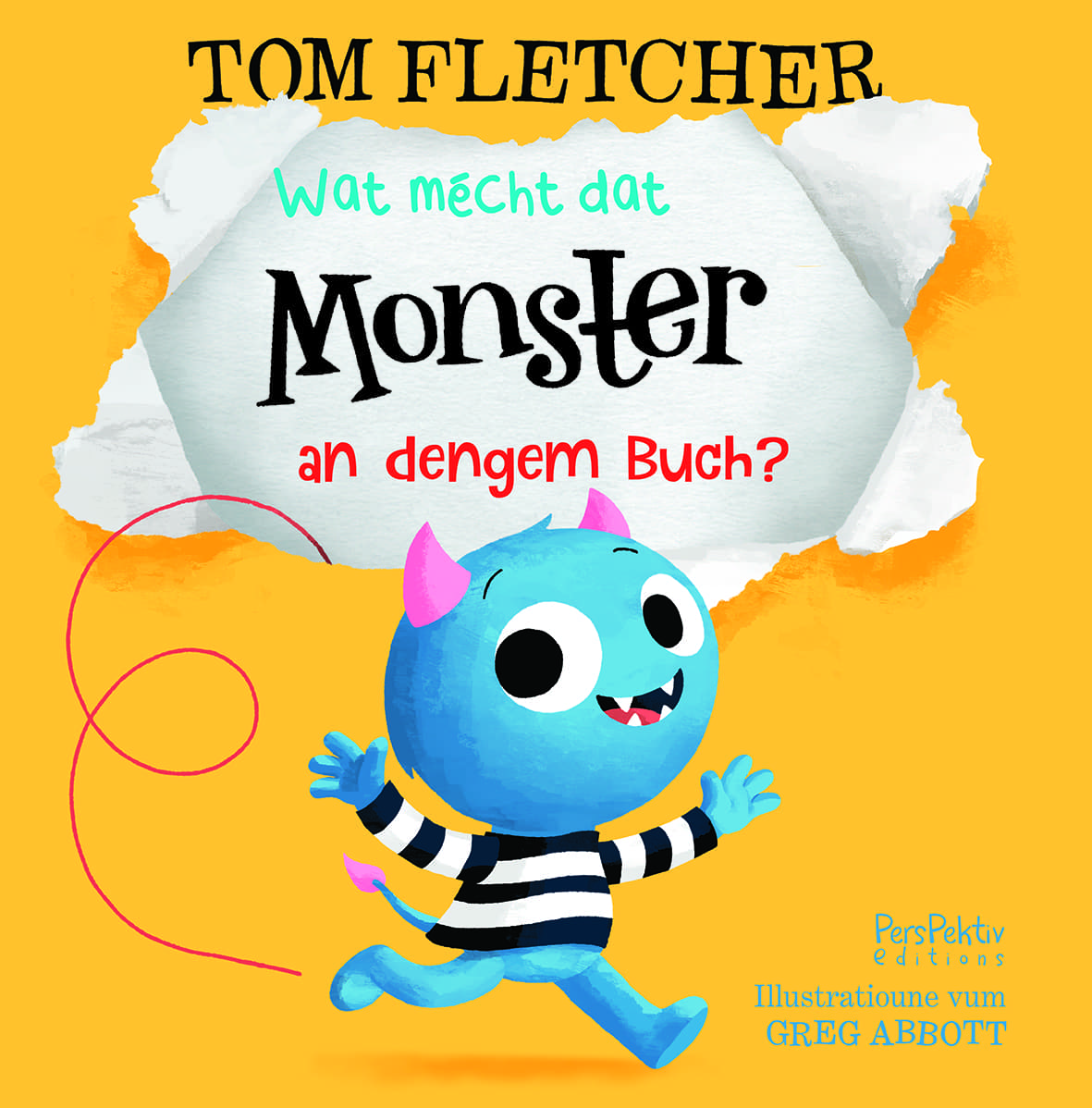 Wat mécht dat Monster an dengem Buch? - oplo